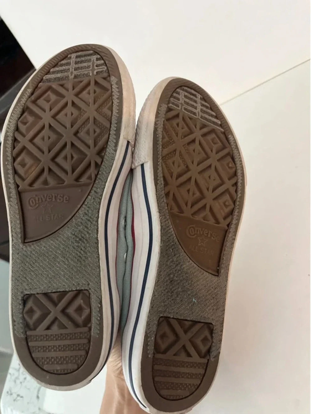 Converse Turquoise Blue All Star Slip-on Shoes Snickers Size 3 Girls